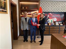 Esenyurt District Governor Dear We visited Dr. Vural Karagül in his office.
