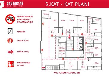 5. Kat Planı